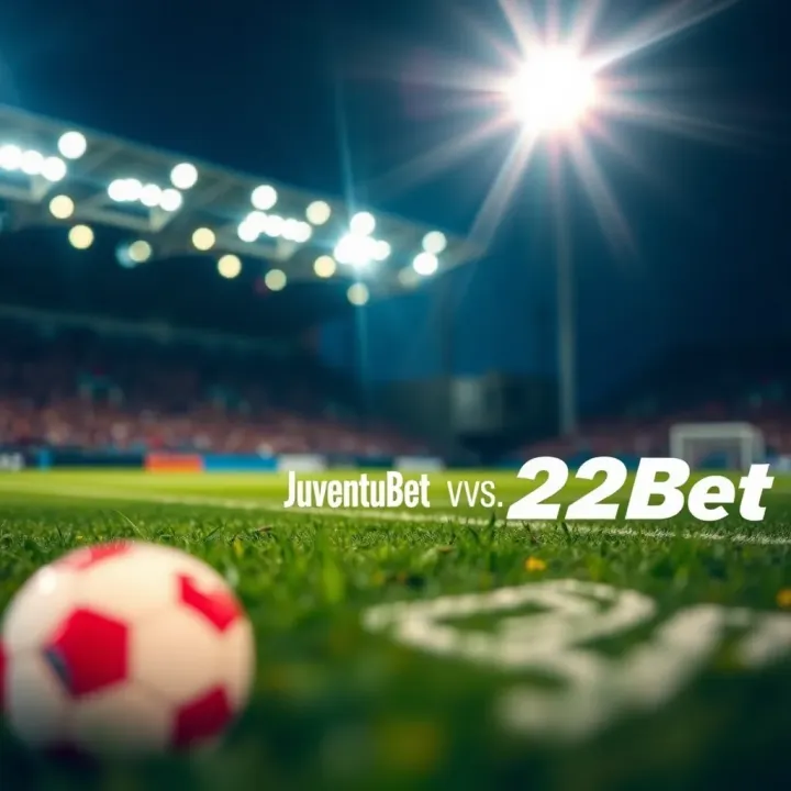 Comparison of JuventusBet and 22Bet sports betting platforms highlighting key features for Nigerian users