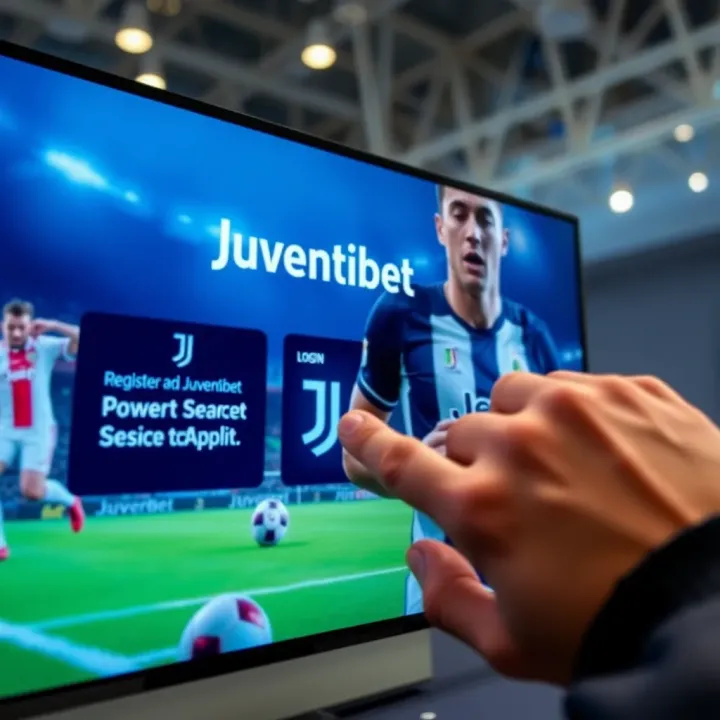 Accessing Your Juventusbet Account Login Page User entering credentials on Juventusbet login screen with football themed interface