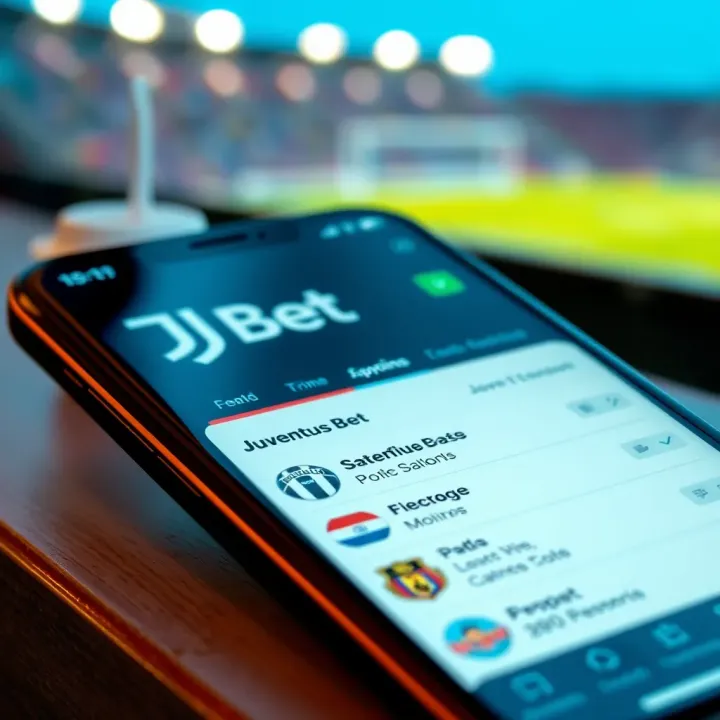 User interface showcasing JuventusBet APKPure betting options on a mobile device