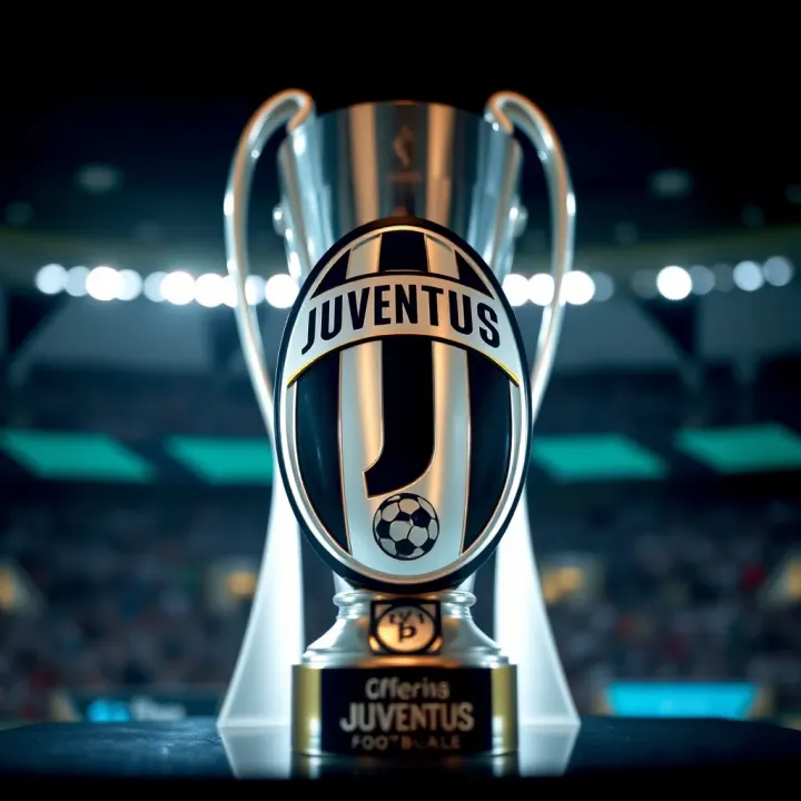 JuventusBet's Influence on Europa League Competitions Juventus football club emblem with Europa League trophy in the background