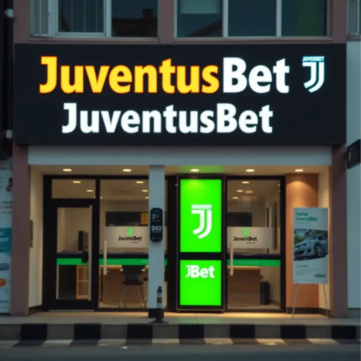 Exterior view of JuventusBet betting office in Lagos with clear signage and entrance