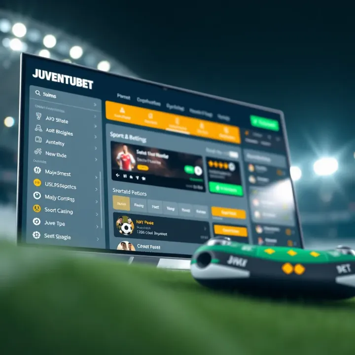 JuventusBet platform interface showcasing sports betting options for Nigerian users