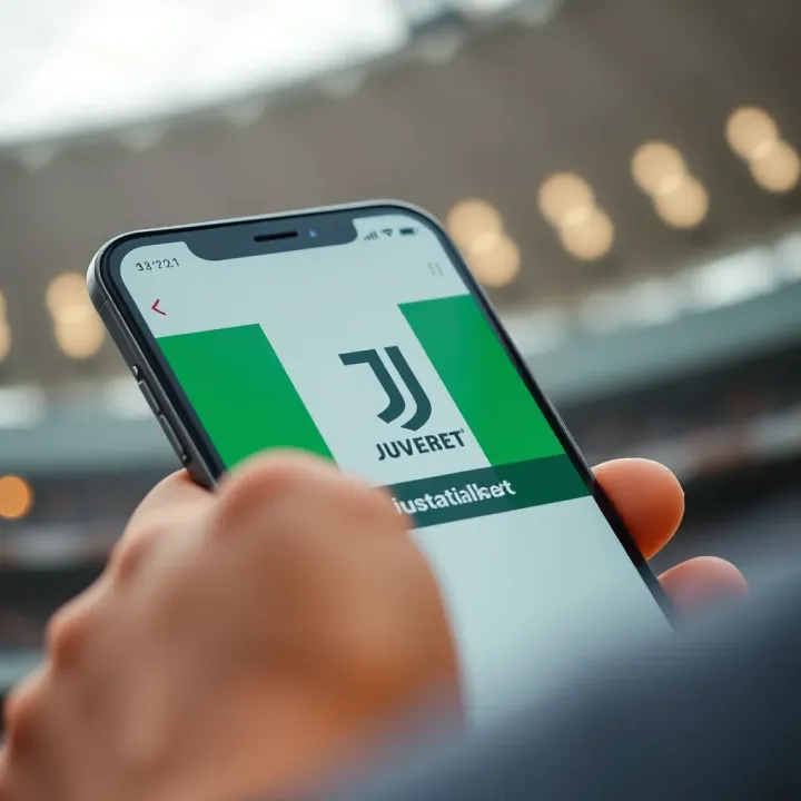 Safe installation notification on smartphone with JuventusBet logo and Nigerian flag