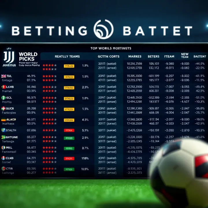Betting Markets and Tips for Nigerian Bettors on JuventusBet Betting odds and charts highlighting top teams and markets for Nigerian World Cup bettors