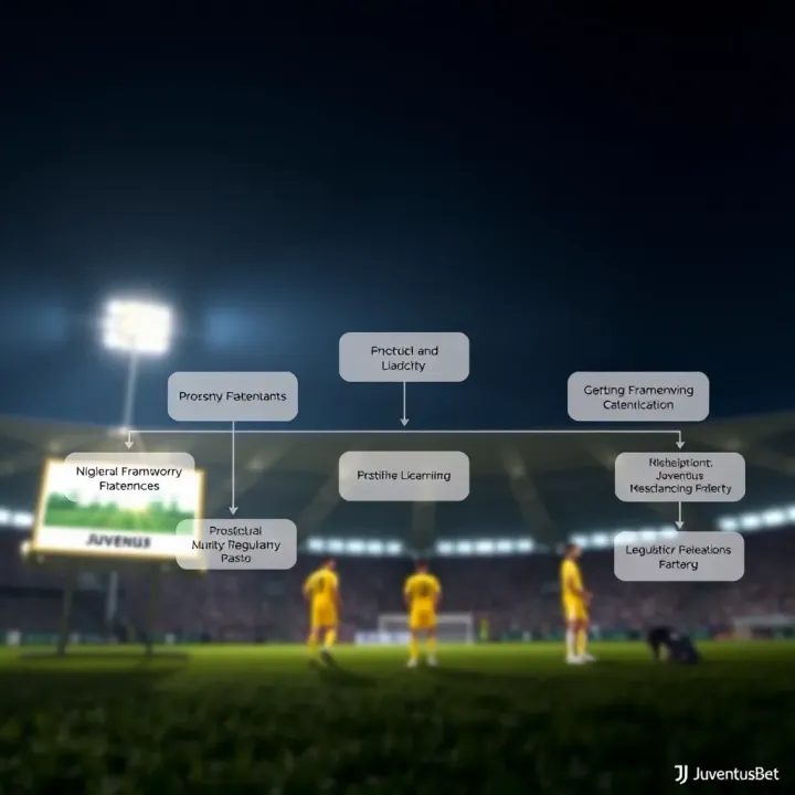 Licensing and Regulatory Framework for JuventusBet in Nigeria Illustration depicting the licensing and regulatory framework governing JuventusBet in Nigeria