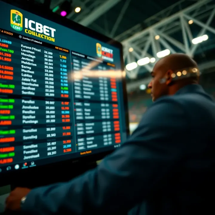 Betting odds and statistics displayed on a digital platform focused on Nigerian betting market